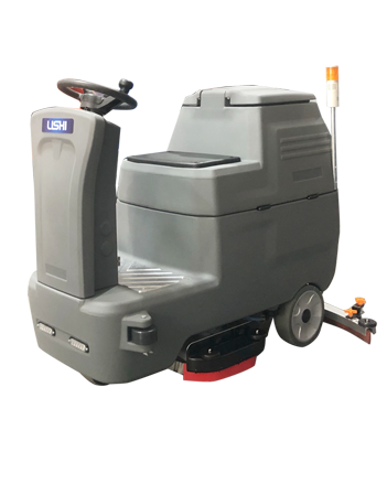 工廠駕駛洗地機(jī)